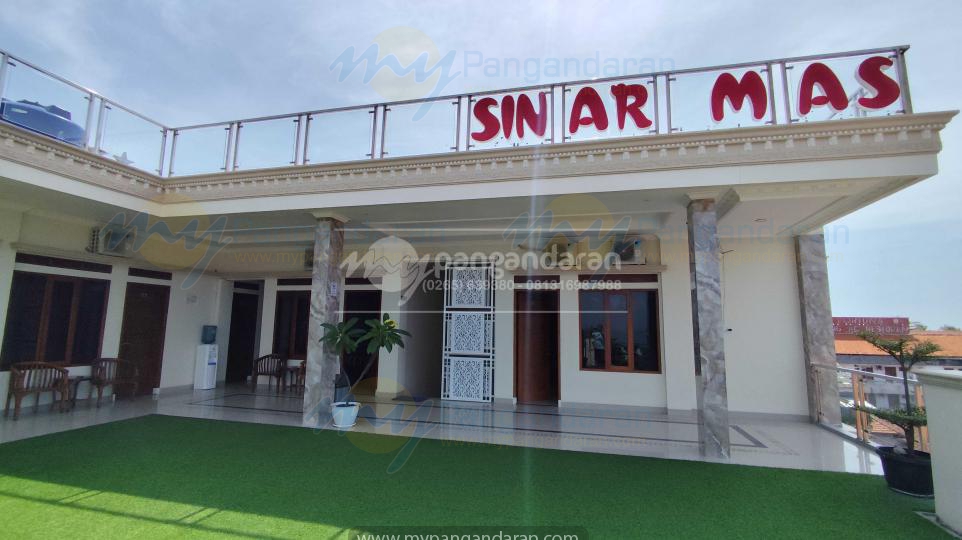    Tampilan Rooftop Penginapan Sinar Mas Pangandaran