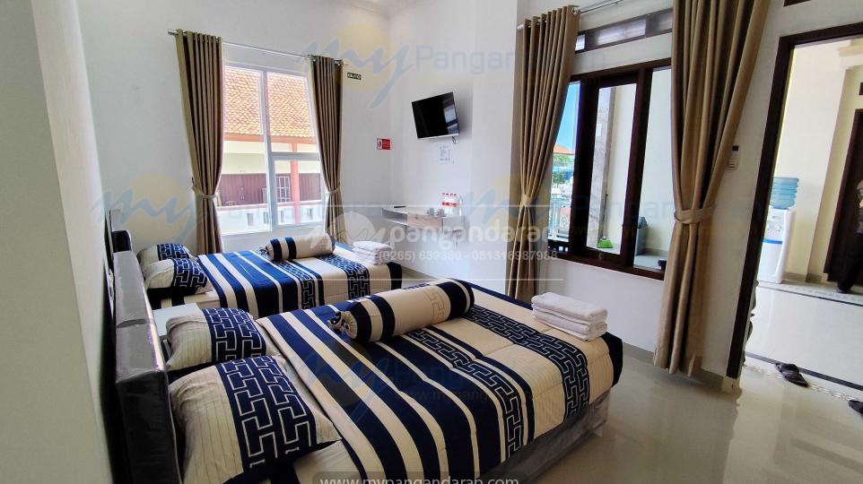     Tampilan Kamar Family Suite Penginapan Sinar Mas Pangandaran